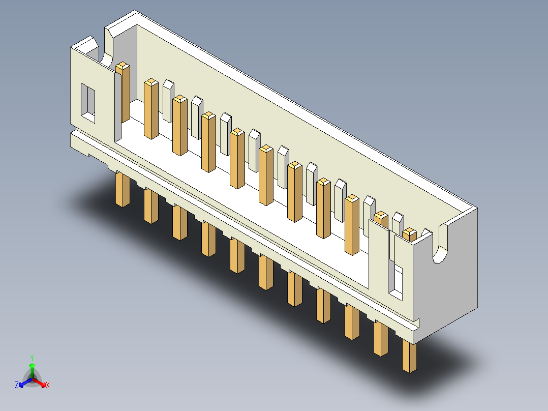 JST-B11B-PH-K-S主视图