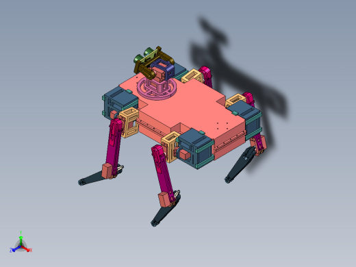 高动态双目四足机器人