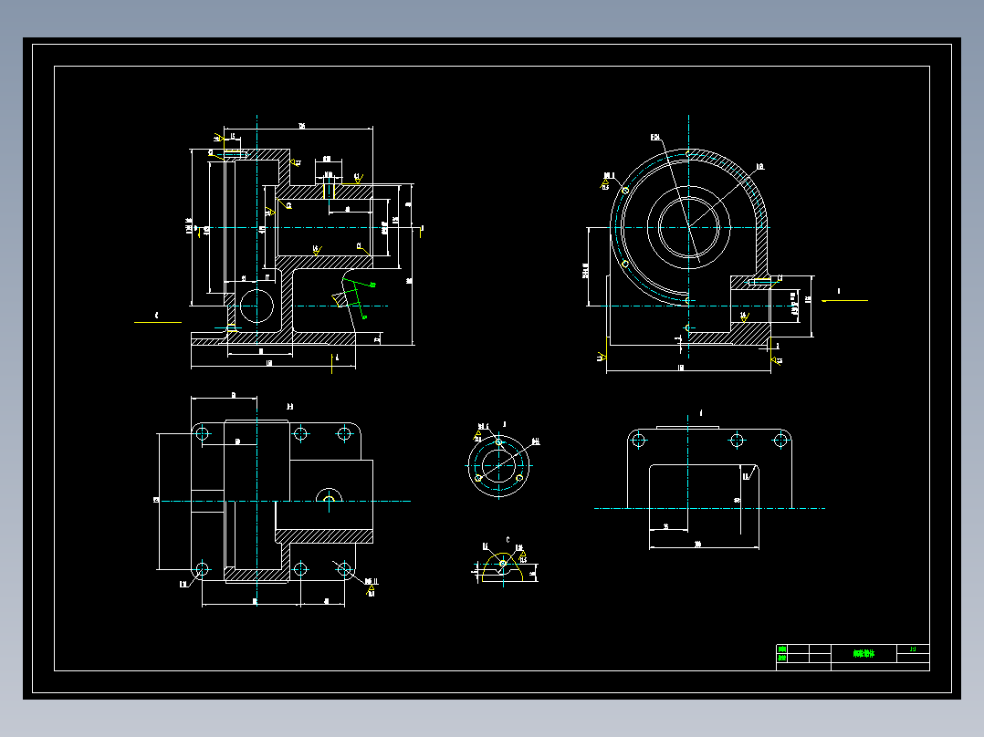 蜗轮减速箱体机械加工工艺规程及工艺装备夹具设计【含CAD图和全套卡片】