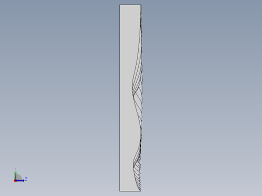anel-parametric-wave-参数化波浪形木板左视缩略图