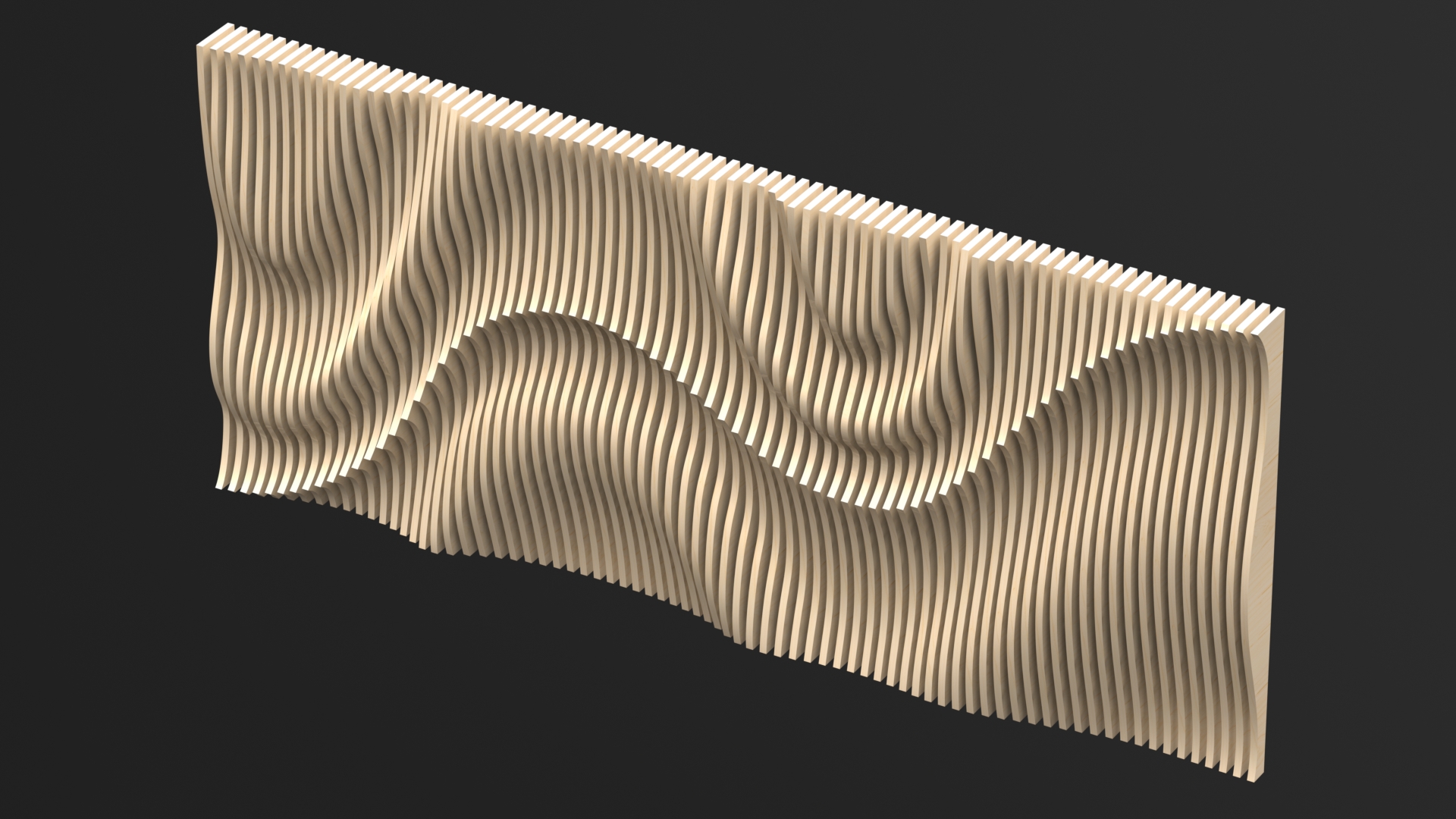 anel-parametric-wave-参数化波浪形木板