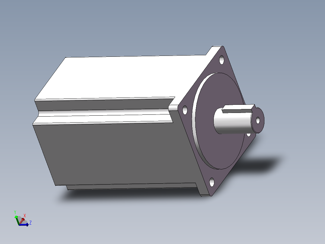 直线模组LHA22-马达750W设计图纸主视图