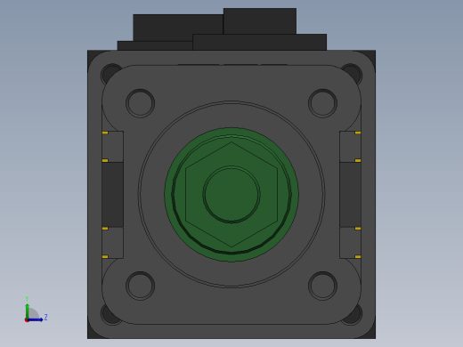 电动缸MES40-D-200W左视缩略图