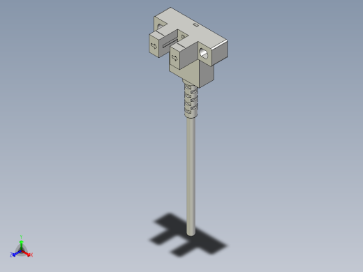 槽型光电传感器LU671_3D
