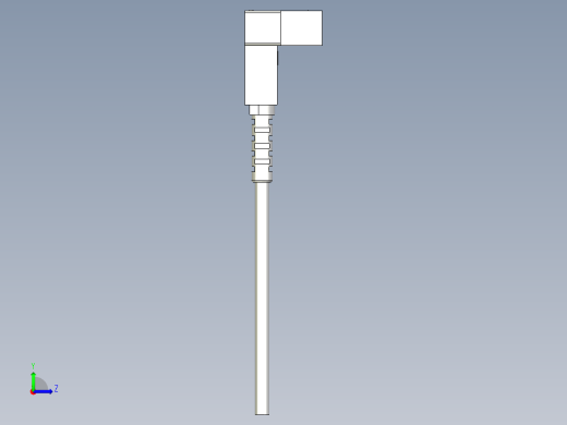 槽型光电传感器LU671_3D左视缩略图