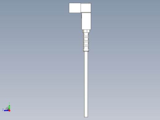 槽型光电传感器LU671_3D右视缩略图