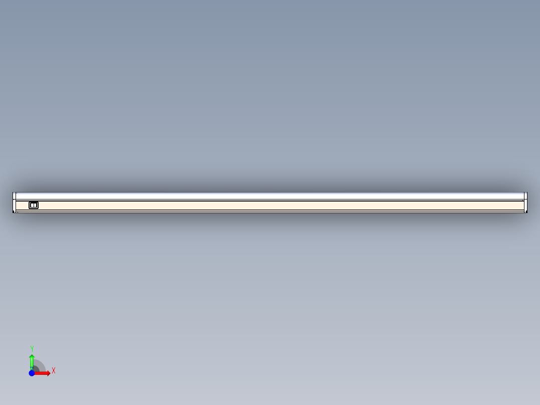 型材-KJN LED LIGHT STRIP 1144MM WLB32ZC1130PBQM前视图