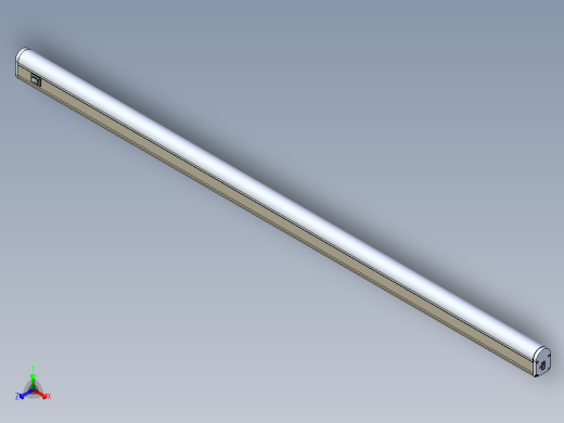 型材-KJN LED LIGHT STRIP 1144MM WLB32ZC1130PBQM正等轴测缩略图