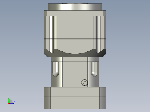 斜齿孔PGH180T-L2 42-114.3-200-M12 LR120 KCZ50.STEP左视缩略图