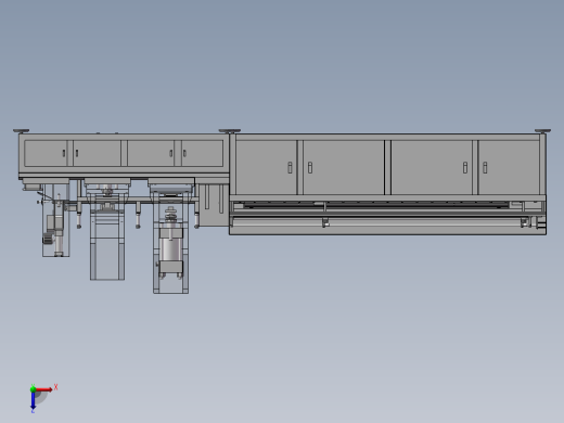 锁头加工设备俯视缩略图