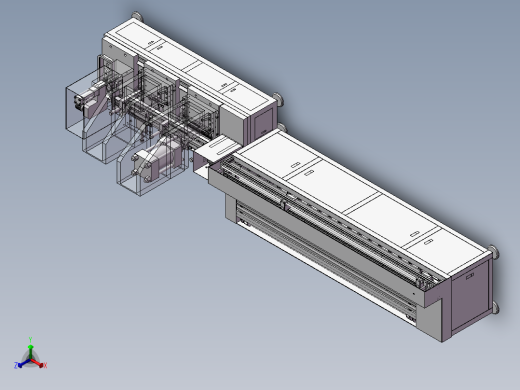 锁头加工设备正等轴测缩略图