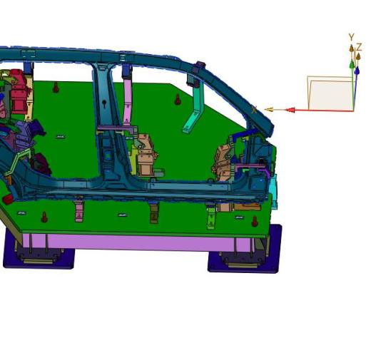 新能源汽车侧围外板工装缩略图
