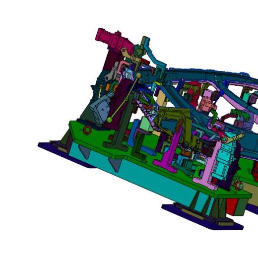 新能源汽车侧围外板工装缩略图