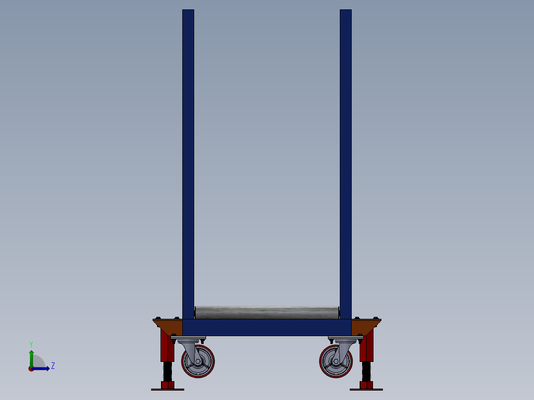 移动传送带左视图