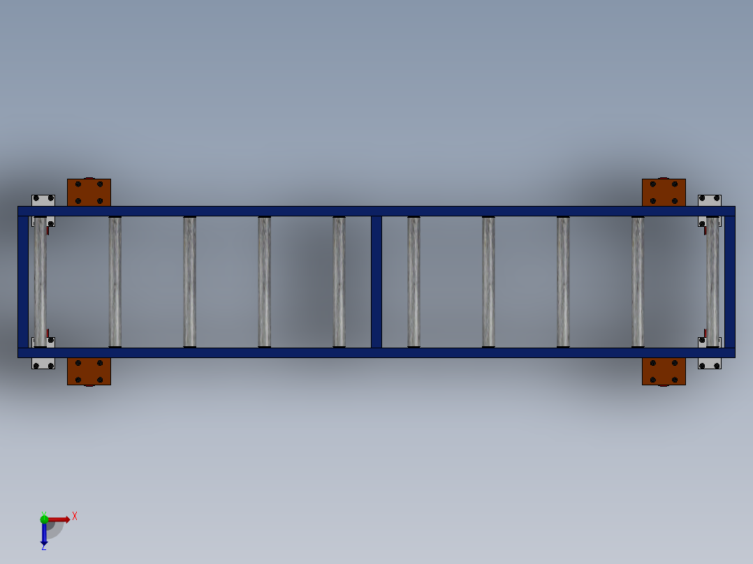 移动传送带俯视图