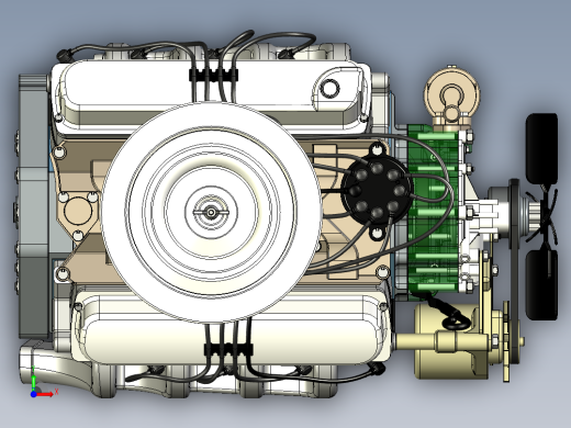 V8引擎前视缩略图