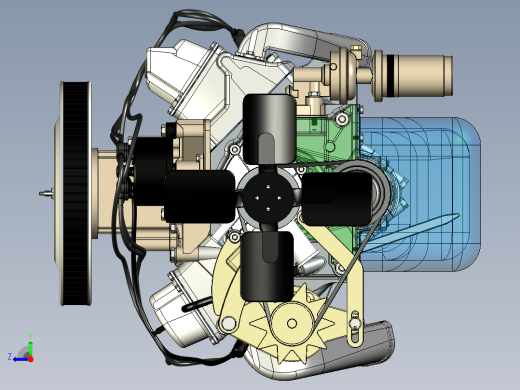 V8引擎右视缩略图
