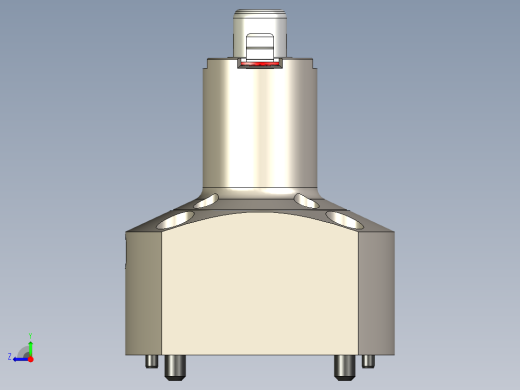 KOSMEKSFA2000-G0A-130-H70多系列多零件图纸模型多系列多零件图纸模型右视缩略图