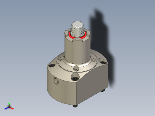 KOSMEKSFA2000-G0A-130-H70多系列多零件图纸模型多系列多零件图纸模型正等轴测缩略图