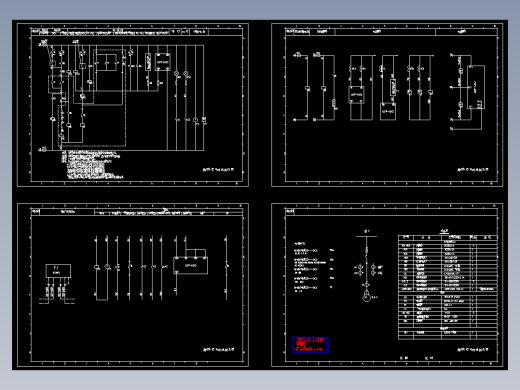 循环水泵二次接线图