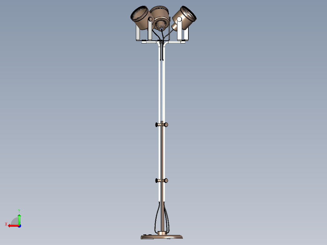 意大利设计灯后视图