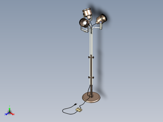 意大利设计灯正等轴测缩略图