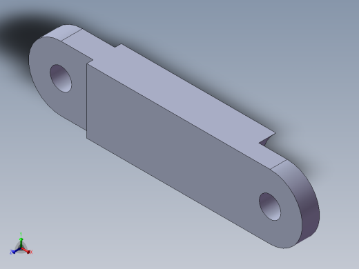 S26 连杆正等轴测缩略图