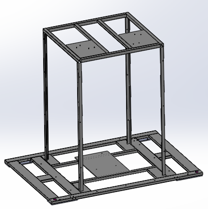 悬挂链红外烤箱（sw18可编辑+BOM+cad）