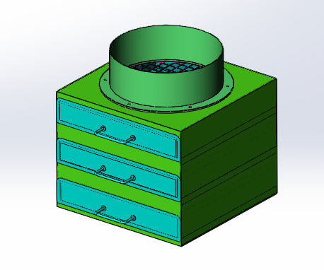 悬挂链红外烤箱（sw18可编辑+BOM+cad）