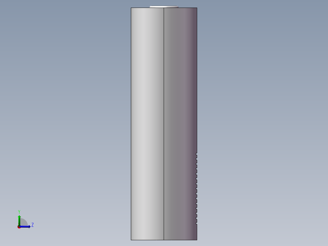 佐格温湿度气压记录仪左视图
