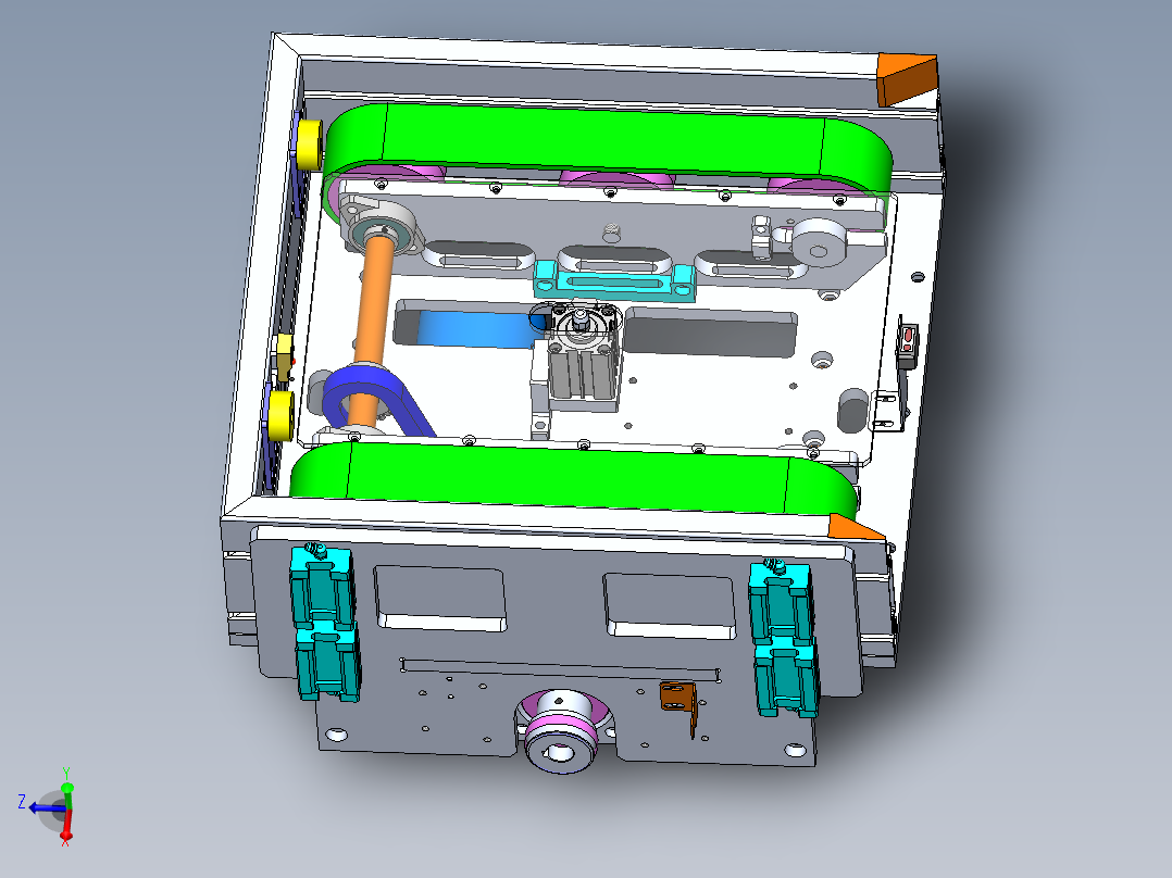 0.427米0.464米皮带输送机构