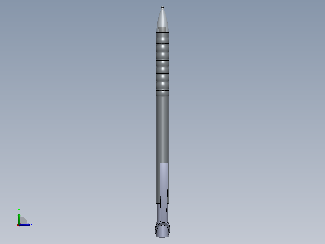 A0002495-机械铅笔 – 带内部机构左视图