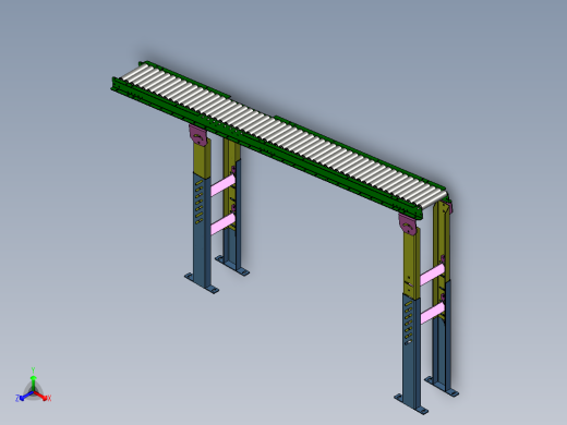 无动力滚筒线（可调节角度）