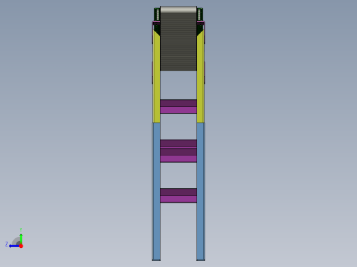无动力滚筒线（可调节角度）右视缩略图