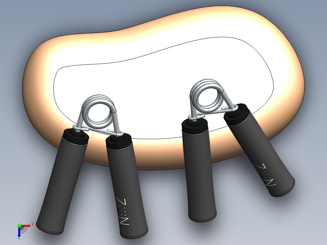 健身器材(57)俯视图