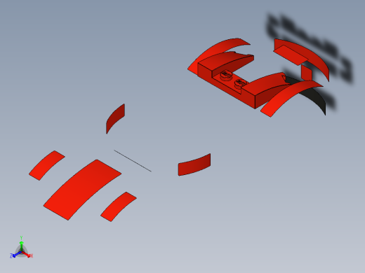 A2005072-乐高速度冠军 - 兰博基尼 (75899)正等轴测缩略图