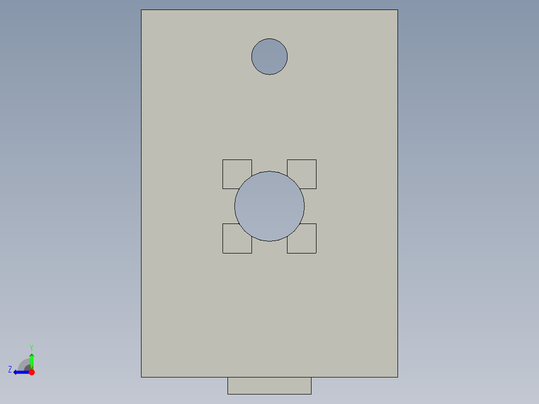 铝合金型材联接角码HBLFSND8右视图