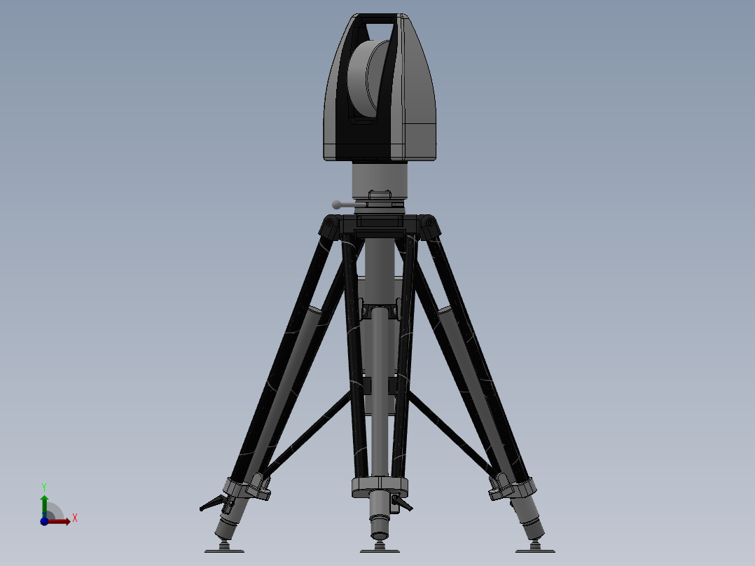 AT960激光跟踪仪前视图