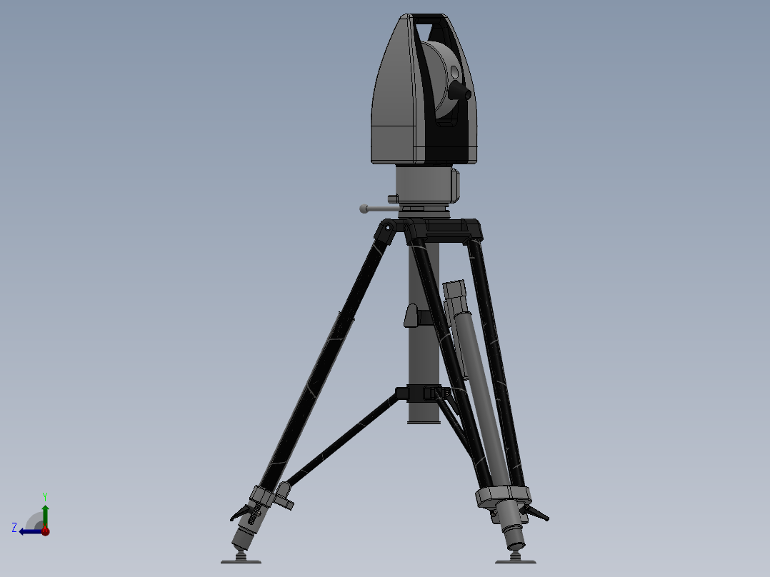 AT960激光跟踪仪右视图