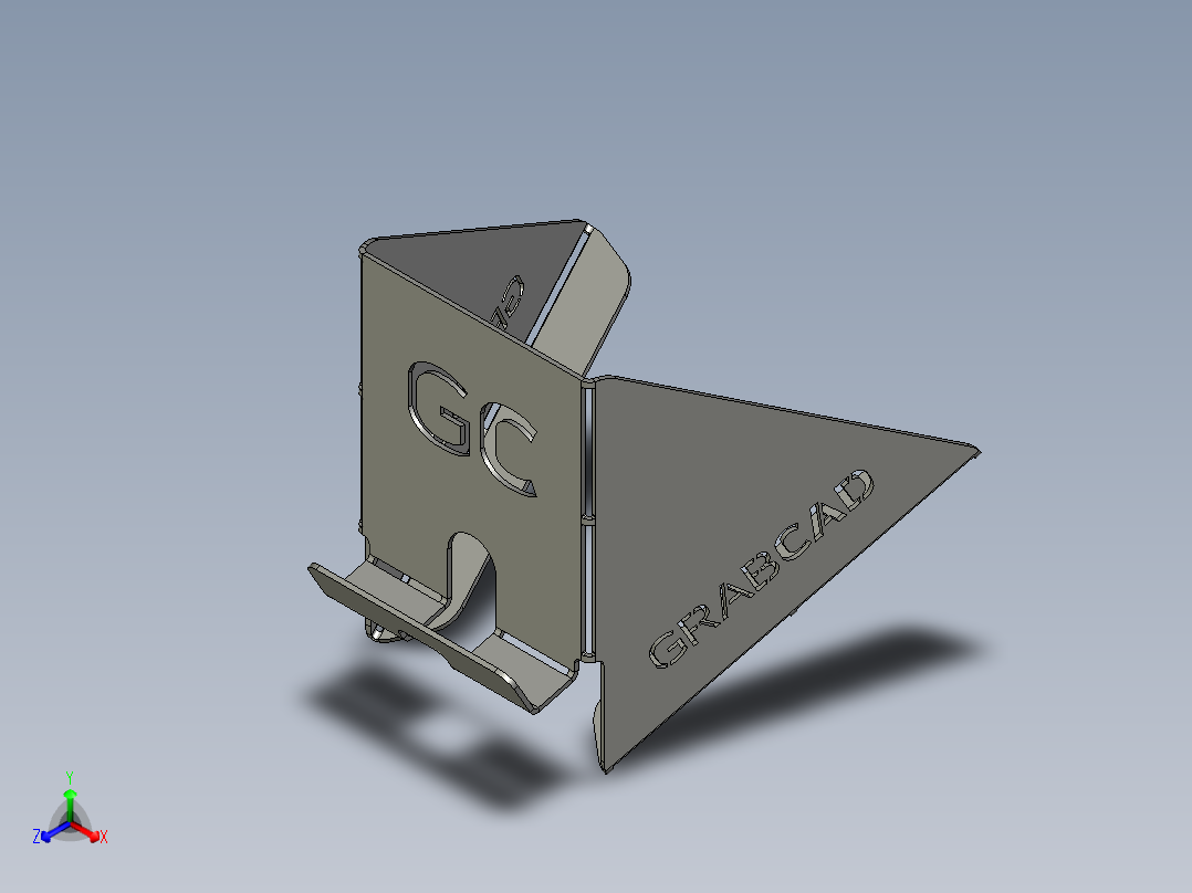 手机支架金属板12