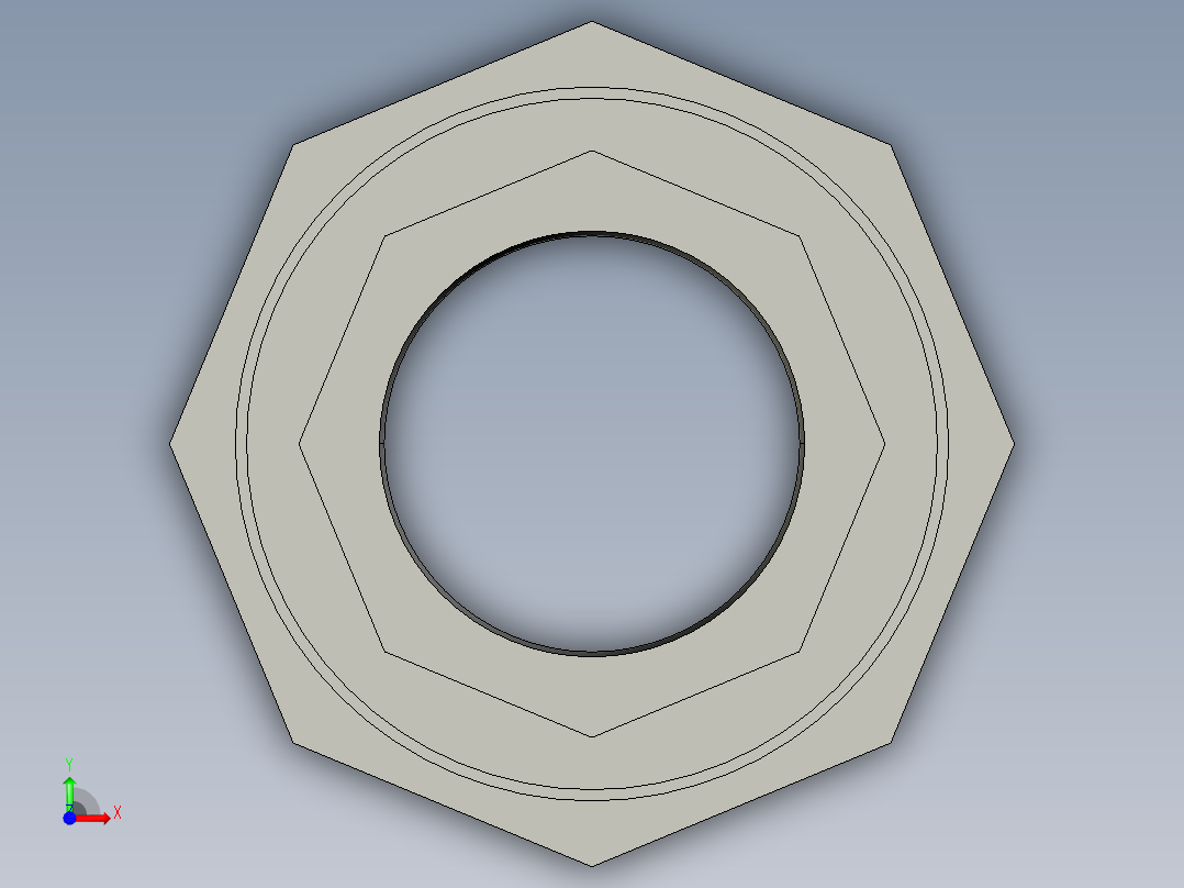 WU内牙活接头WU-1前视图