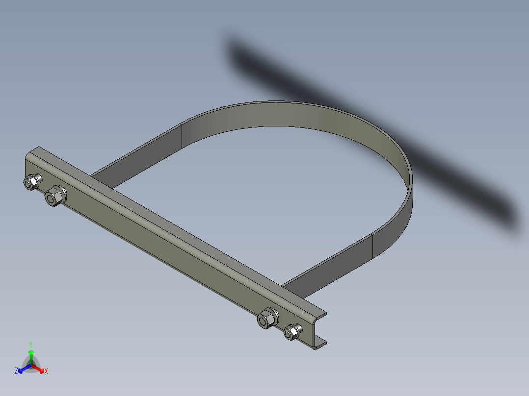 XTD01控制箱抱箍装配