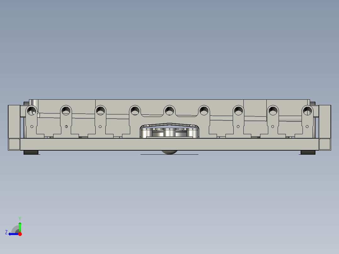 高性能低成本轮式机器人底盘右视图