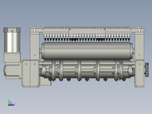 分装配-涂油上部分左视缩略图