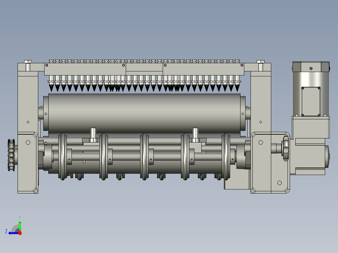 分装配-涂油上部分右视图