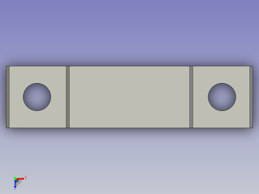 支撑侧支座LEB31-15怡和达(2400)俯视缩略图