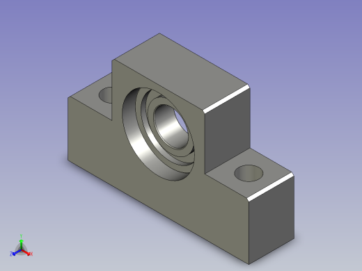 支撑侧支座LEB31-15怡和达(2400)正等轴测缩略图