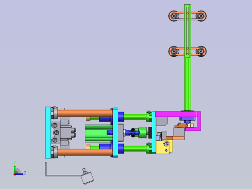 翻转吸料机构左视缩略图