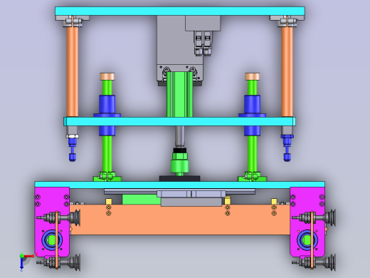 翻转吸料机构俯视缩略图