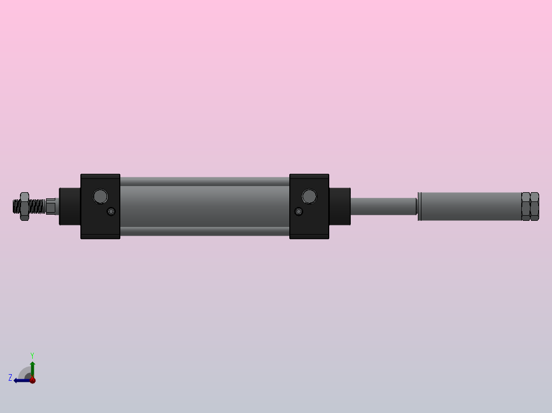 FY-SC标准气缸系列[FY-SCJ-32X80-S]右视图